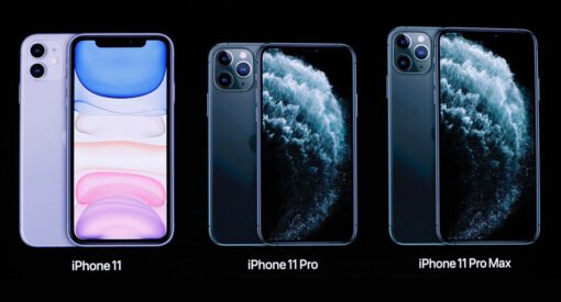pallet of iphones