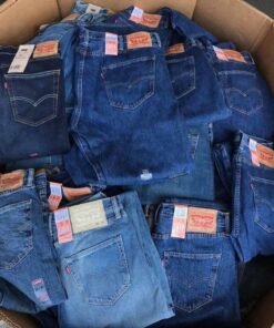 Mixed pallets of jeans
