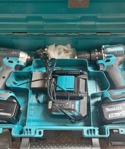Makita 18v LXT Twin Drill 5Ah Brushless Drill Set