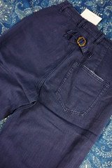 23pc FREE PEOPLE x Sandrine Rose Navy Jeans ~ 2 STYLES