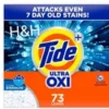 TIDE Ultra OXI Powder Laundry Detergent 73 LOADS detergente en polvo para ropa