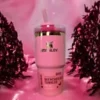 NEW Stanley X Wicked 20 oz Tumbler Exclusive - Glinda Pink Glitter IN HAND