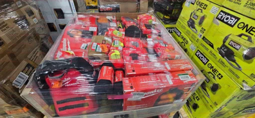brand new milwaukee tool pallets