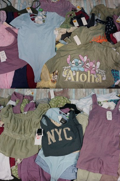 78pc Jrs Summer ROXY Rip Curl Hippie Rose DISNEY Grayson